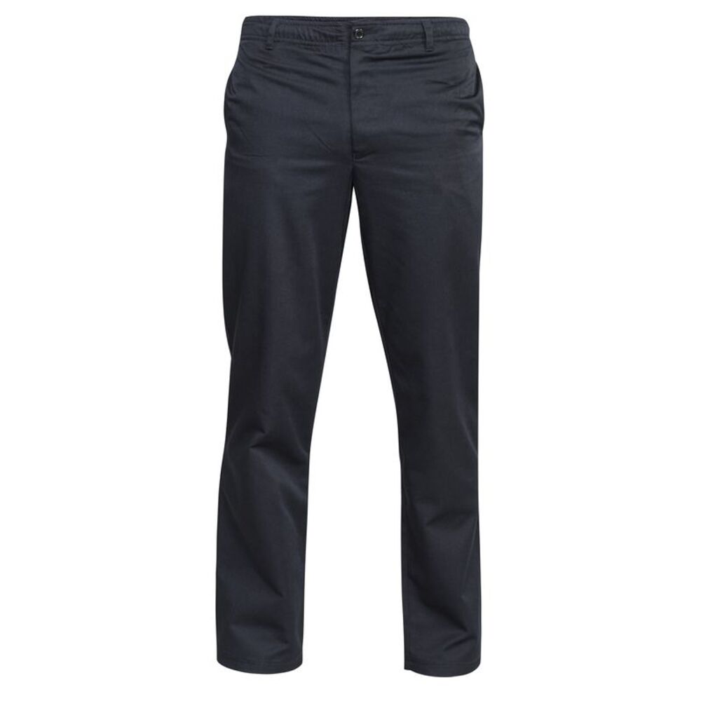 Duke Mens D555 Basilio Elasticated Waist Pants / Black